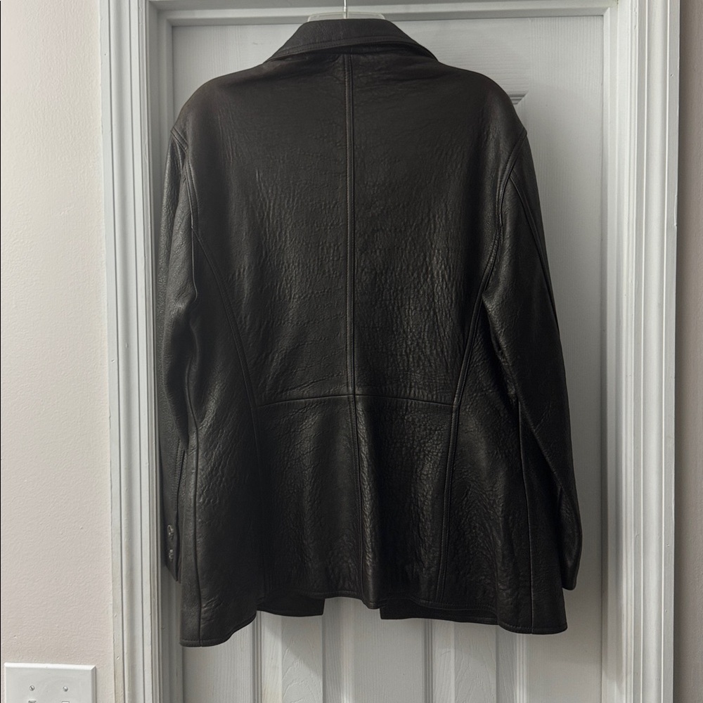 NWT-Scully Brown Leather Jacket - Picture 5 of 5
